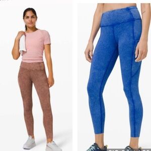 2 pair Lululemon women’s size 6 bundle